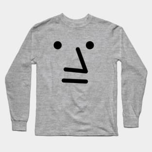 NPC Face Long Sleeve T-Shirt